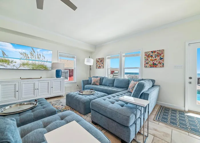 Sol Mate By Gsvr - Spacious Beachfront Retreat With Private Pool - Free Activities And Golf Gulf Shores