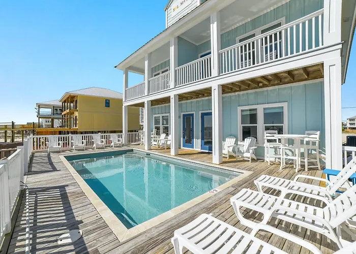 Sol Mate By Gsvr - Spacious Beachfront Retreat With Private Pool - Free Activities And Golf Holiday home *